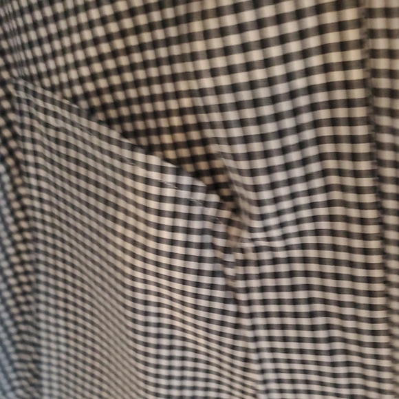 Talbots Black and White Checkered Bomber Jacket - Picture 8 of 10